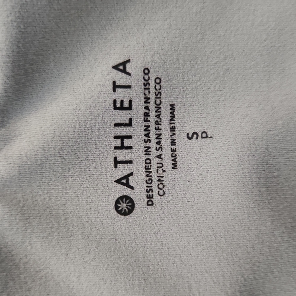 Athleta Conscious Crop Printed Small A-C Iris Floral - Picture 4 of 5
